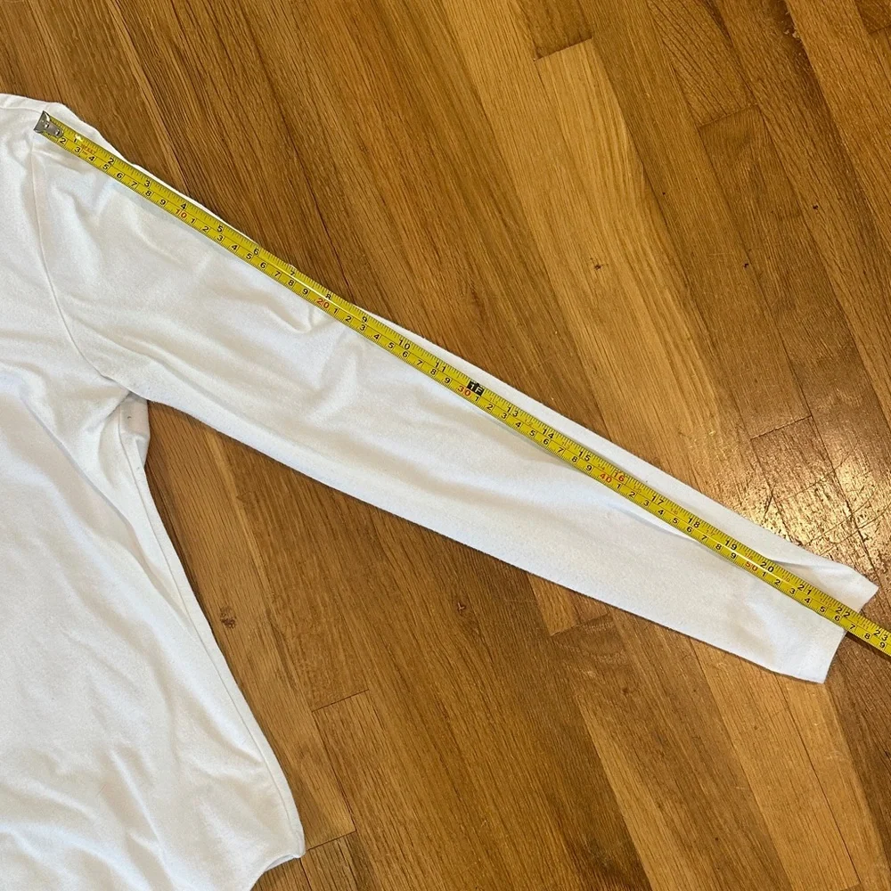 *last chance* nuuds | Women’s White Long Sleeve Bodysuit - Picture 9 of 16